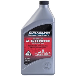 Масло 1л 2-stroke Premium TC-W3 Quicksilver (8M0230940)